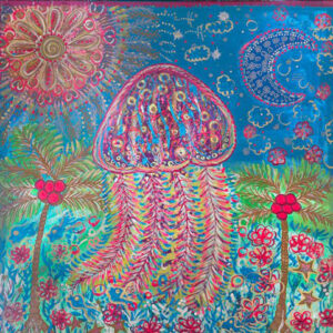 "Meduse" Contemporary Art Piece by Virginia Naranjo