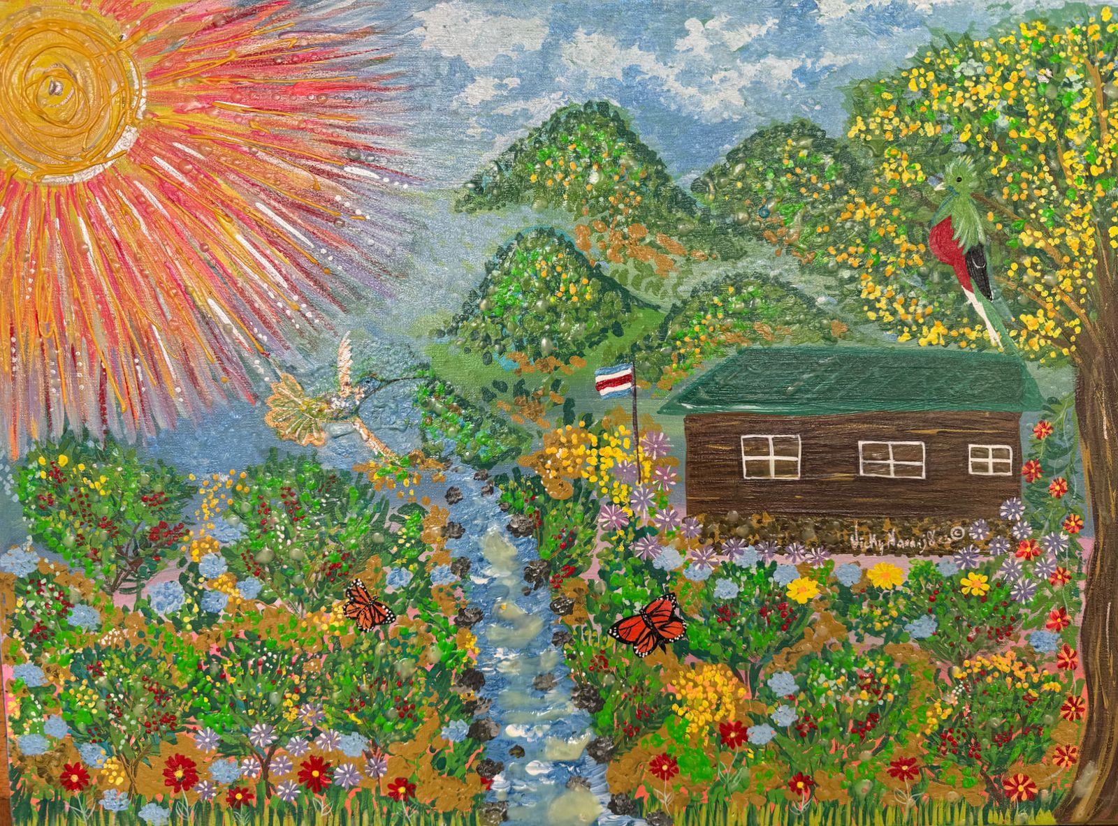 Costa Rica Contemporary Art Piece by Virginia Naranjo